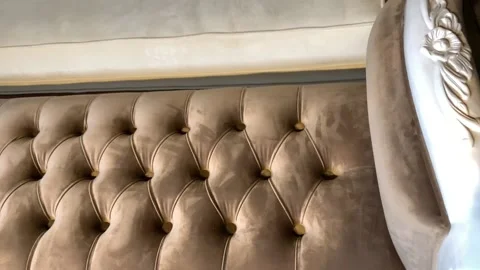 Bench sofas of classical furniture Stock Footage 220672481