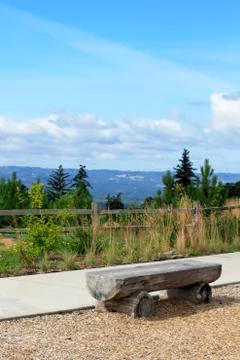 Bench view Stock Photos