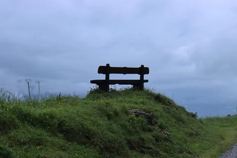 Bench with a view Stock Photos