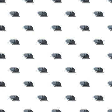 Bench vise tool seamless pattern for workshop Illustrazione stock