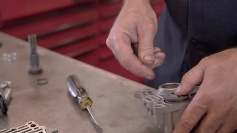 Bench Work Stock Footage 88157094