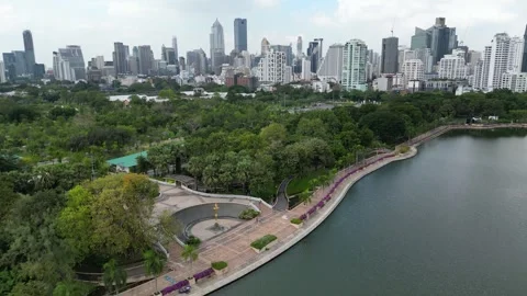 Benchakitti Park Stock Footage 294668290