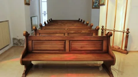 Benches Panorama Bottom Top Stock Footage 11177901