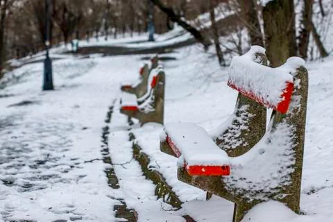 Benches 스톡 사진