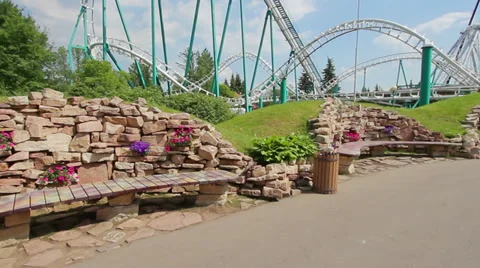Benches to rest Stock Footage 37136650
