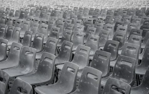 Benches at the vatican Foto stock
