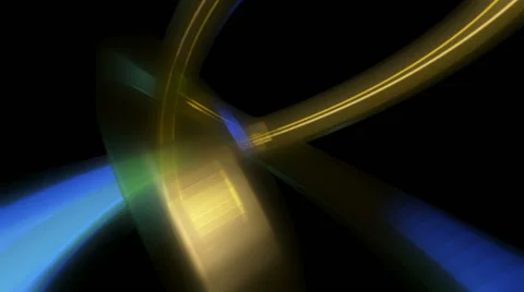 Bend curve space Video stock 55274442