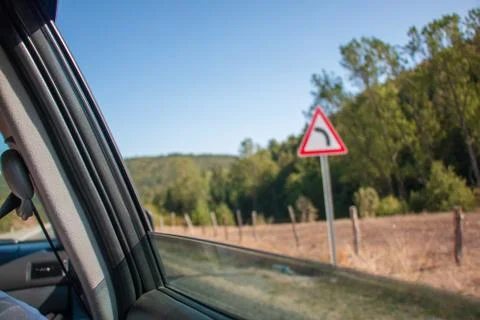 Bend left Stock Photos