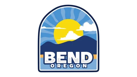Bend oregon with charming natural views of the sky Stock Footage 329733351