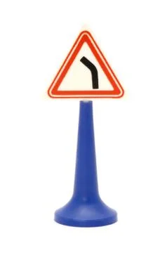 Bend road Stock Photos