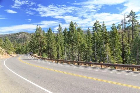 Bend in the Road Stock Photos