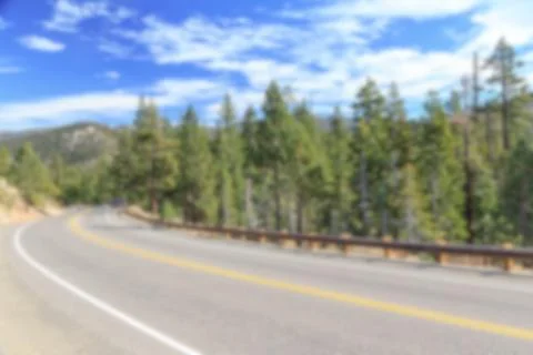 Bend in the Road Stock Photos