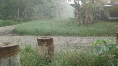 Bend in the road Stock Photos