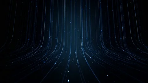 Bend stage particles luxury background loop 4k Video stock 229315585
