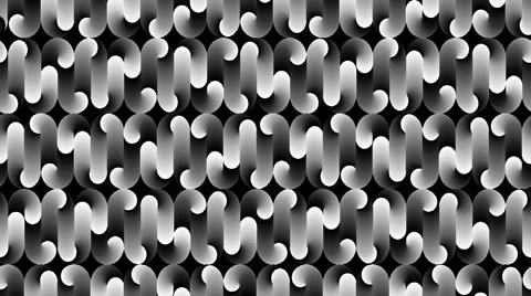 Bended shape with floating pattern-845-an Video stock 62407001
