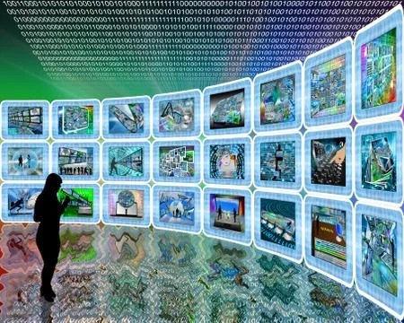 Bending Stock Illustration