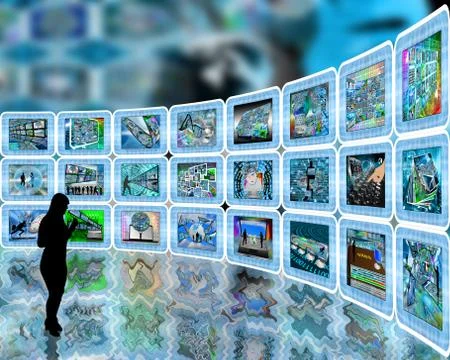 Bending Stock Illustration