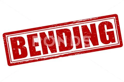 Bending Stock Illustration
