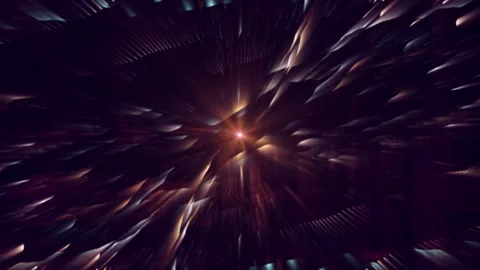 Bending Lights Abstract Textured Motion Loop Stock Footage 138522944