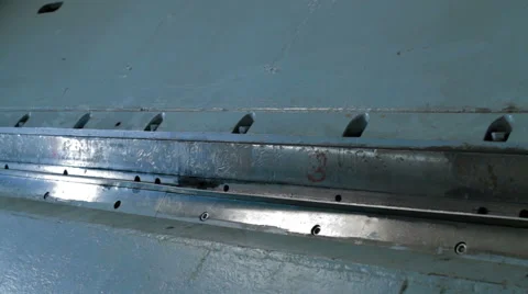 Bending Machine in action Video stock 58077400