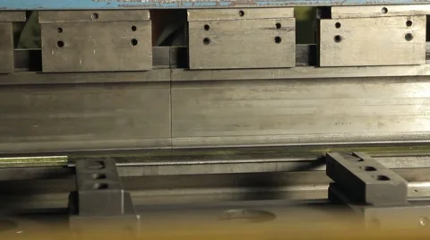 Bending metall Stock Footage 62865135