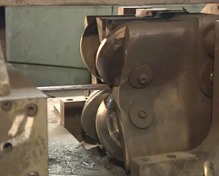 Bending pipes Stock Footage 10718093