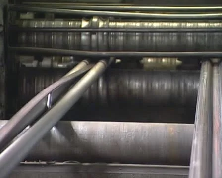 Bending pipes Stock Footage 10718098