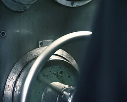 Bending pipes Stock Footage 10718139