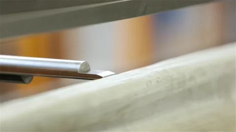 Bending sheet metal Stock Footage 60698293