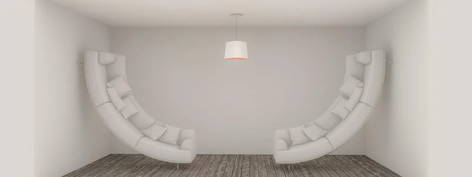 Bending sofas Stock-Illustration