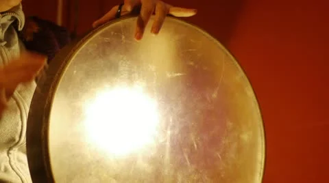 Bendir Player-03 Video stock 10839345