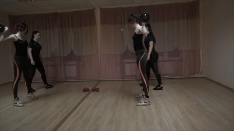 Bends with weight Stock Footage 87825236