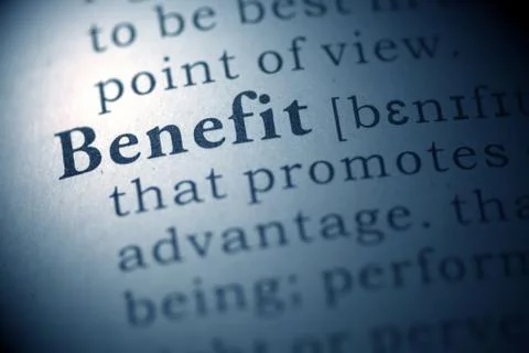 Benefit Stock Photos