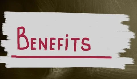 Benefits concept Stock Illustration