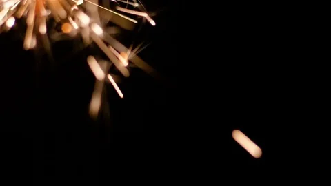 Bengal fire burns Stock Footage 84547159