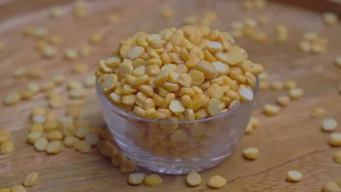 Bengal gram split (Chana Dal) Stock Footage 297489600