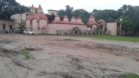 BENGAL TEMPLE SIDE VIEW Foto stock
