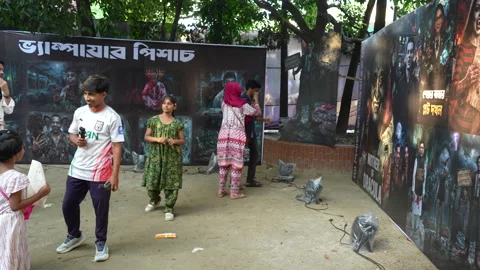 Bengal’s Demon Fair Stock Footage 342282612