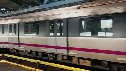 Bengaluru Metro Station Stock Footage 276732760