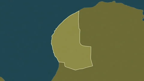 Benghazi, Libya, extruded. Pattern Stock Footage 241243185
