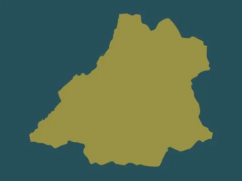 Benguela, Angola. Solid color shape イラスト素材