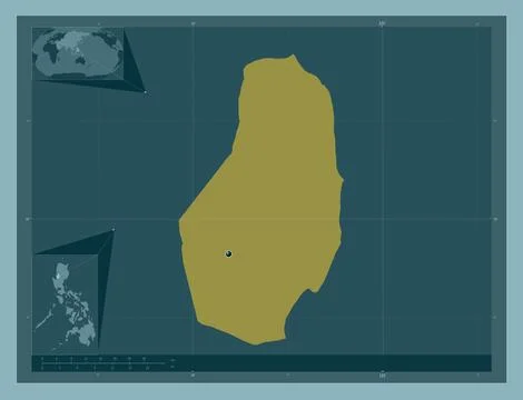 Benguet, Philippines. Solid color shape Stock Illustration