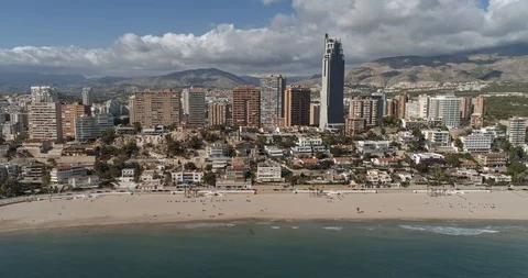 Benidorm Alicante Spain Stock Footage 98639093
