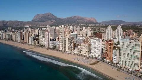 Benidorm Stock Footage 302848680