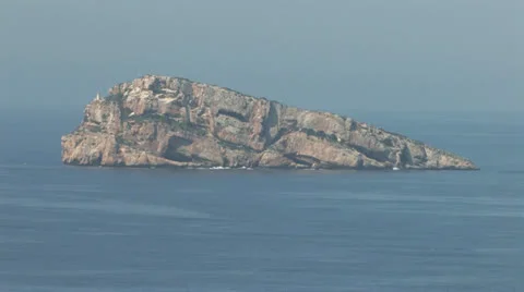 Benidorm island Stock Footage 27140372
