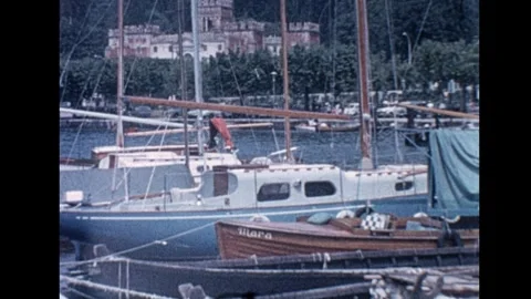 Benidorm, Spain, 1967. Part two Stock Footage 304843539