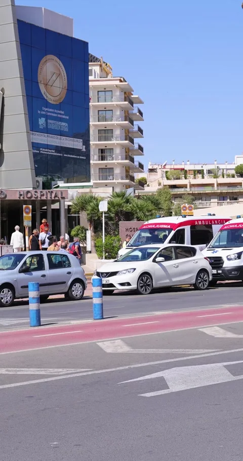 Benidorm Spain, 3rd June 2024: Portrait footage of the city of Benidorm in .. Vídeos de archivo 276942697