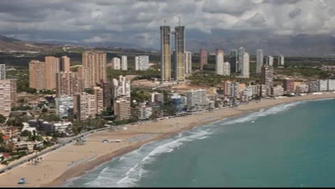 Benidorm, Spain Vidéo 8949453