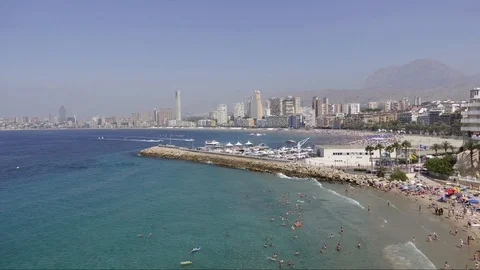 Benidorm time lapse. Stock Footage 92816863