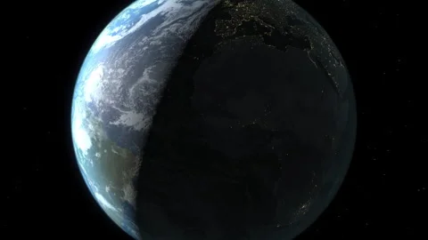 Benin map on Earth at night Stock Footage 289690796